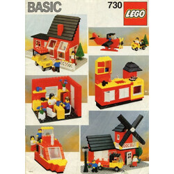 Lego 730-2 Basic Building Set, 7 plus