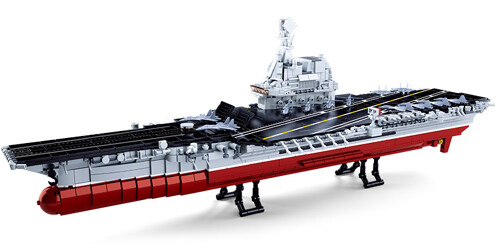 Sluban M38-B0698 Model King: 002 aircraft carrier Shandong 1:450