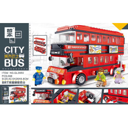 ZHEGAO QL0950 City Bus: BRT Double-Decker Shuttle Bus