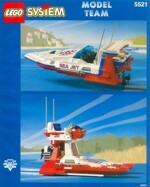 Lego 5521 Sea Jet Speedboat