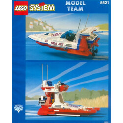 Lego 5521 Sea Jet Speedboat