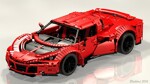 Rebrickable MOC-6142 Hennessy Venom GT Spyder