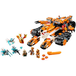 Lego 70224 Qigong Legend: The Super Chariot Base of the God Tiger Tribe