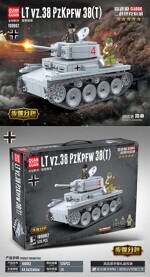 QUANGUAN 100082 WWII Tank: LT-38 Light Tank