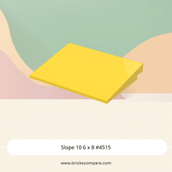 Slope 10 6 x 8 #4515 - 24-Yellow