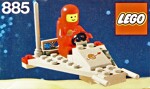 Lego 885 Space: Space Moto