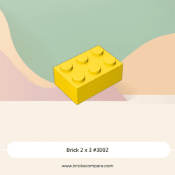 Brick 2 x 3 #3002 - 24-Yellow