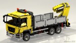 Rebrickable MOC-4156 Mann Transport Truck