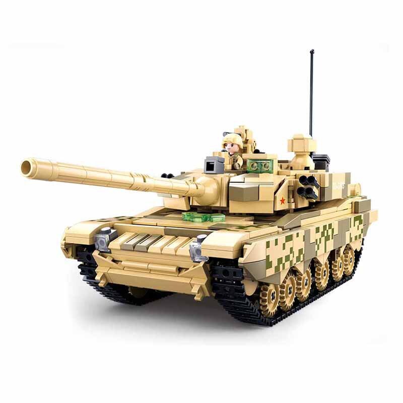 Sluban Military Armored Vehicles Heavy Tank Fighter - LEPIN LEPIN