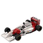 MOC-118366 High-Speed Racing Cars Building Blocks Set
