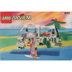 Lego 6411 Holiday Paradise: Happy Holidays Shakin Cafe