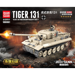 QUANGUAN 100061 Jedi Tank: Tiger Tank 131