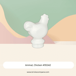 Animal, Chicken #95342 - 1-White