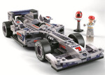 Sluban M38-B0352 Formula Racing Cars-1: 24 Silver Arrow F1 Racing Cars
