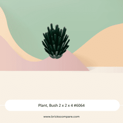 Plant, Bush 2 x 2 x 4 #6064 - 141-Dark Green