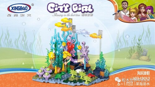 XINGBAO XB-12013 CityGirls: Deep Sea Diving
