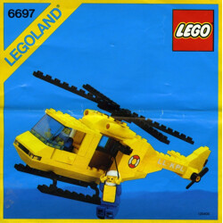 Lego 6697 Rescue helicopter