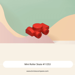 Mini Roller Skate #11253 - 21-Red