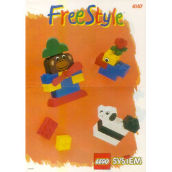 Lego 4147 Freestyle Canister, 4 plus