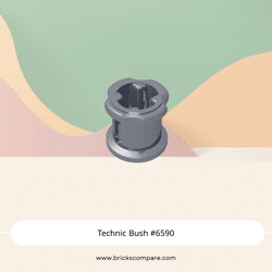 Technic Bush #6590 - 315-Flat Silver