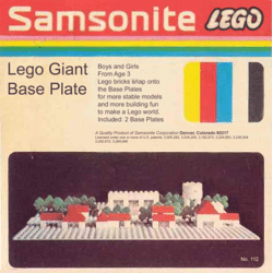 Lego 112-3 Lego Giant Base Plate