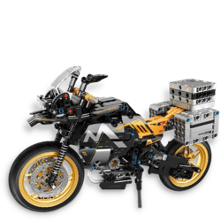 IM.Master 6835 Master of Machinery Three-box Rally Racing Motorcycle