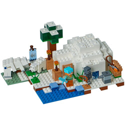 LEPIN 18037 Minecraft: Polar Dome Igloo
