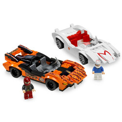 Lego 8158 High Speed Racing Cars: Extreme Racing Cars Hand