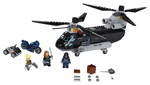LERI / BELA 11508 Black Widow helicopter chase.