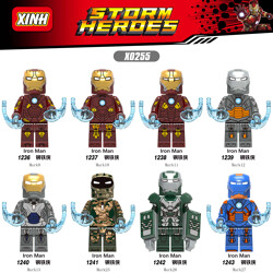 XINH 1236 8 minifigures: Iron Man