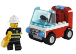 Lego 30001 Fire: Firefighter's car