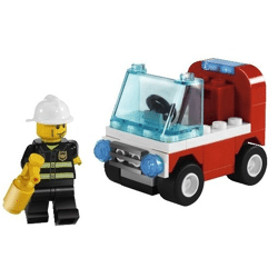 Lego 30001 Fire: Firefighter's car