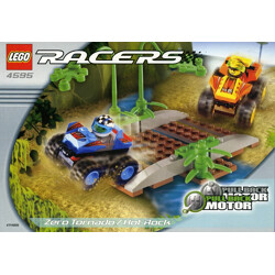 Lego 4595 Crazy Racing Cars: Tornadoes and Hot Rocks