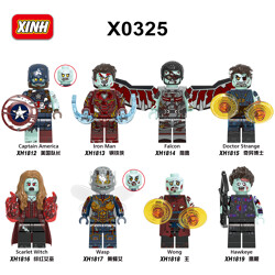 XINH 1812 8 minifigures: Super Heroes