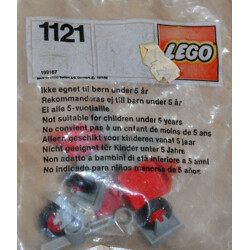 Lego 1121 Propellers, wheels and rotor situ