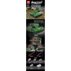 MOULDKING 20001 Red Arrow 10 Anti-Tank Missile Vehicle