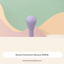 Musical Instrument Maracas #90508 - 325-Lavender