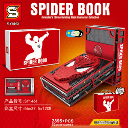 SY SY1461 Spider-Man Collector&#39;s Block Book
