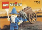 Lego 1736 Castle: Dragon Rider: Wizard and Treasure Car