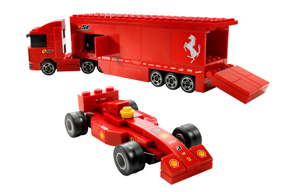 Lego best sale ferrari lorry