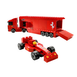 Lego 8153 Small turbine: Ferrari F1 container truck