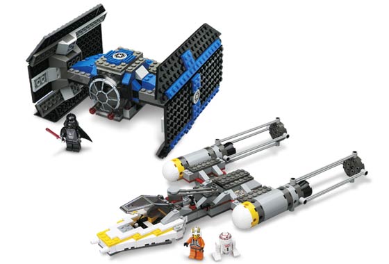 Fremragende kampagne linje Lego 7152 Titanium and Y-wing