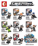 SY 12398 Special police mission: 8 minifigures
