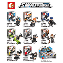 SY 12398 Special police mission: 8 minifigures