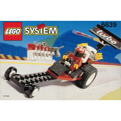 Lego 6639 Racing Cars: Black Crow Racing Cars Hand