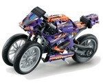 DECOOL / JiSi 33004 Purple Flame Jumbo Motorcycle
