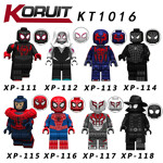 KORUIT XP-116 8 minifigures: Spiderman