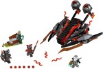 Lego 70624 Red Snake Stone Track Chariot