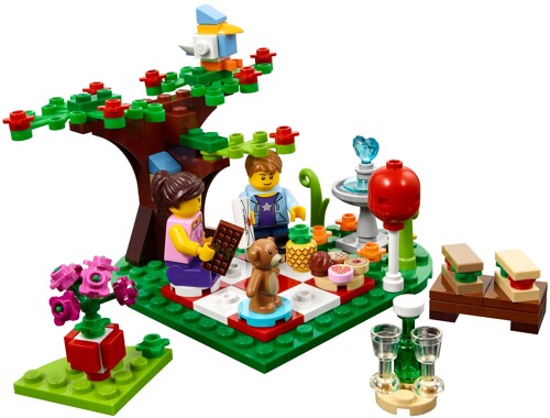 Lego 40236 Valentine's Day: A Picnic on Valentine's Day