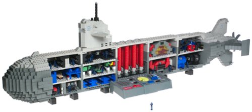 Mega Bloks 9775 Sea Wolf Submarine